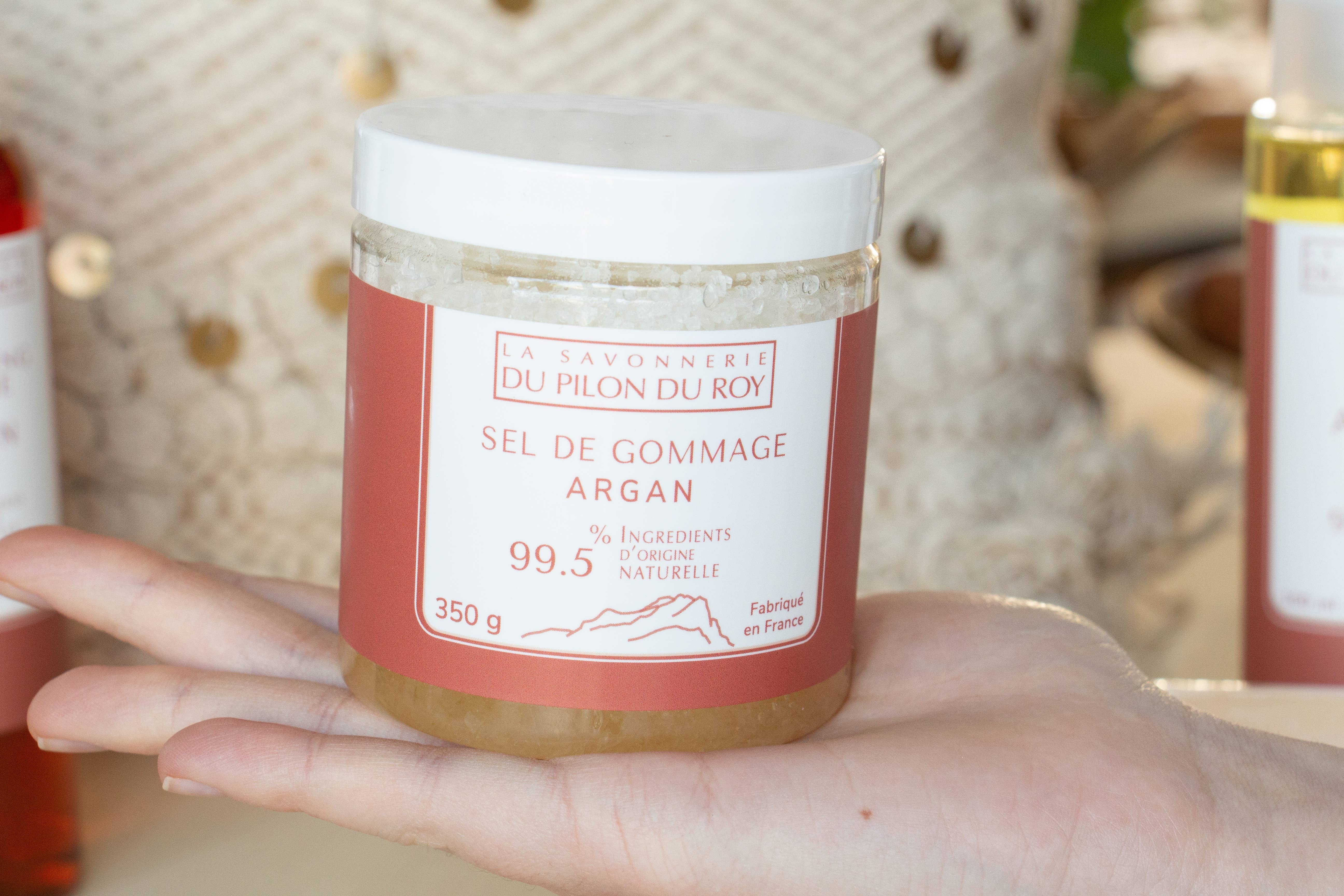 La Savonnerie du Pilon du Roy - Wholesale Body Scrub/Exfoliant - Sel de gommage à l'huile d'Argan Bio 350g2