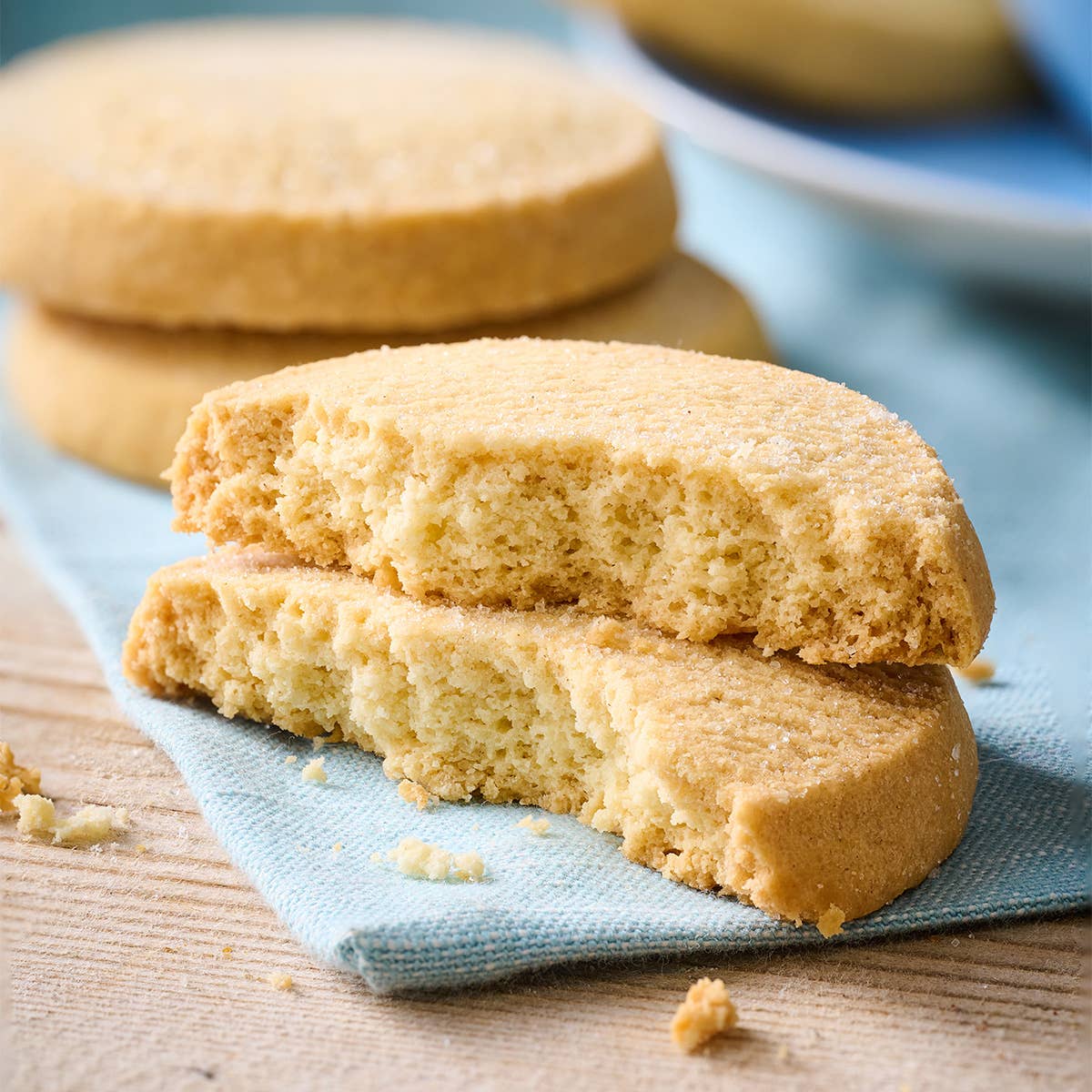 Lottie Shaw's – wholesale Biscuit – All Butter Shortbread Round Biscuits2