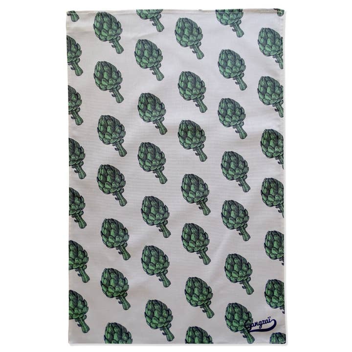 ikonink - Wholesale Tea towel - Artichokes Tea Towel
