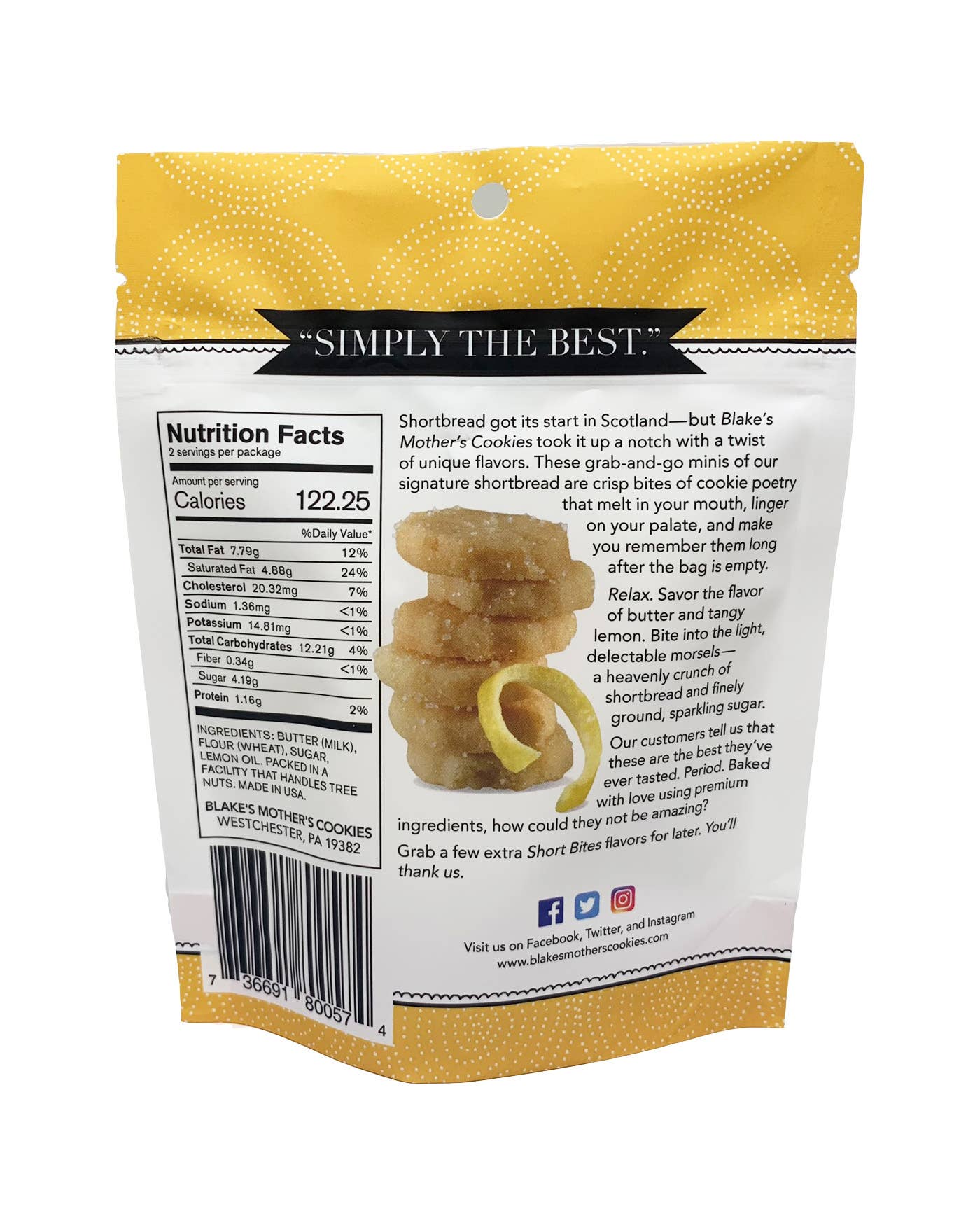 Blake's Mother's Cookies - Wholesale Koekje - Zandkoek met zeesweep en citroen1