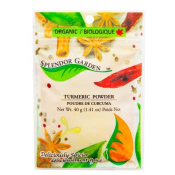 SG ORG. Turmeric Powder 6/40g SR $5.99 for wholesale by Star Wholesale Ltd.