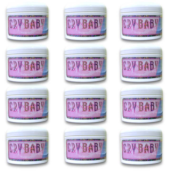 Crybaby 12 pack 1oz for wholesale by Crybaby Vegan Skincare