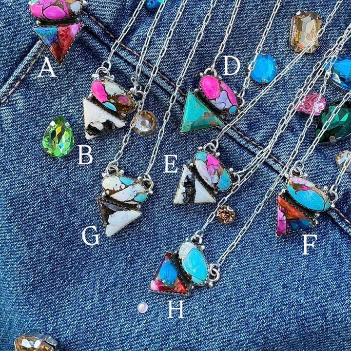 Turnback Pony - Wholesale Pendant/Charm Necklace - Marina Necklace1