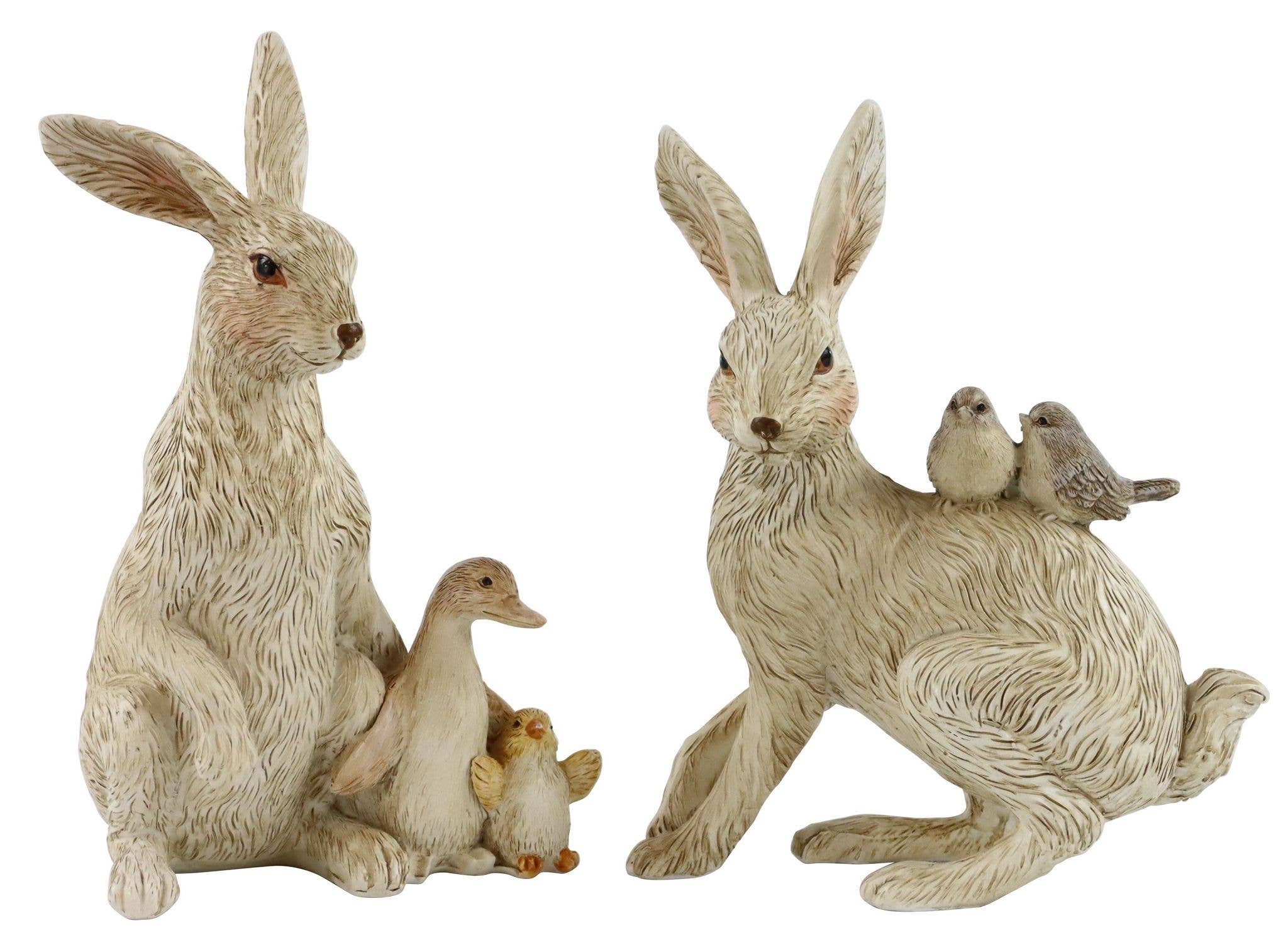 HOFF-INTERIEUR – Großhandel Dekofigur – BUNNY “VINTAGE EASTER” 2-PIECE SET (3047)1