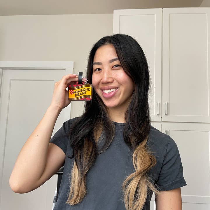 Vagabond Heart - Wholesale Luggage Tag - Vagabond Heart Luggage Tag6