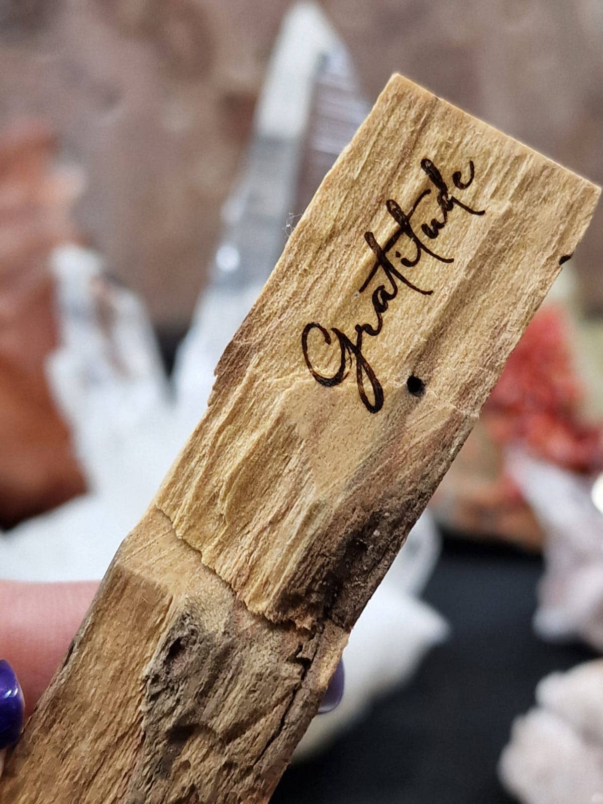 Geofossils – wholesale Smudge stick – Customised Palo Santo5