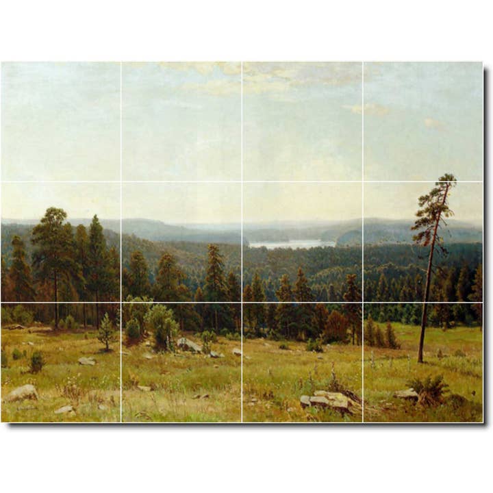 Landscapes Ceramic Tile Mural PT08340 for wholesale by Picture-Tiles.com
