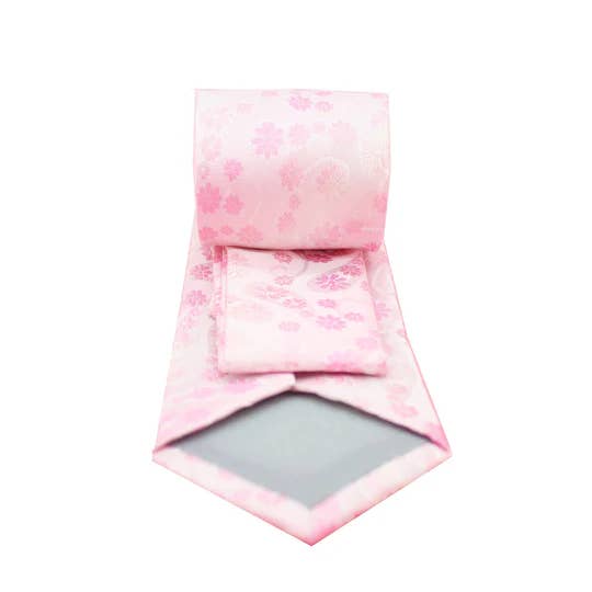 Ferrecci - Wholesale Necktie - Men's - Ferrecci - Men's Business Casual Necktie & Hanky Set - DF