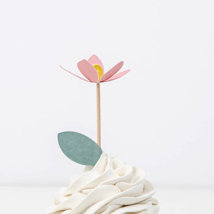 Meri Meri - Wholesale Cake/Cupcake Topper - Flower Garden Cupcake Kit4