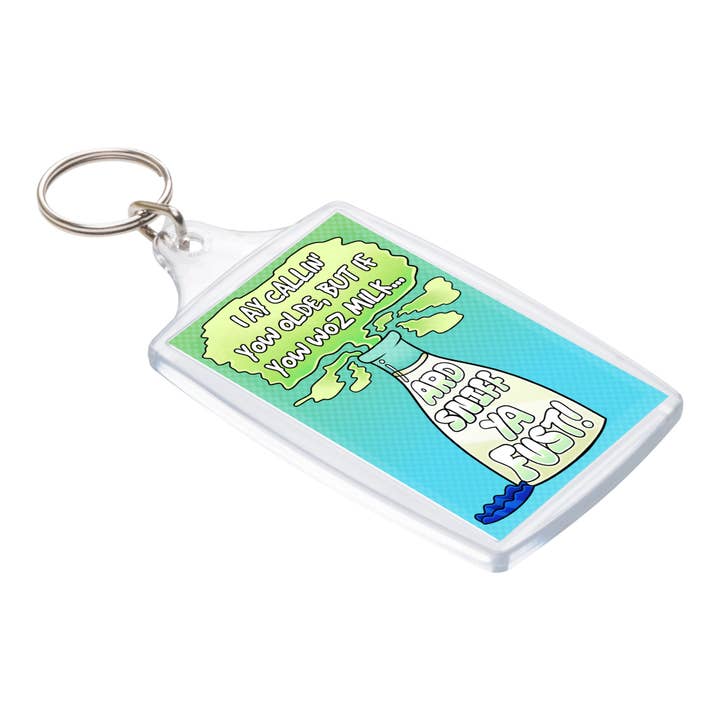 Jag är Callin Yow Olde! Nyckelring för wholesale av Black Country Cards