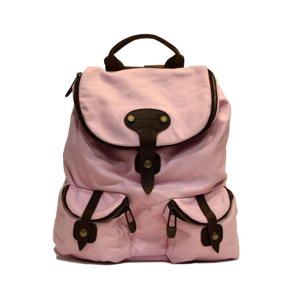 ZEDE PARIS - Wholesale Backpack - Women's - SAINT-PAUL - Canvas and leather backpack34