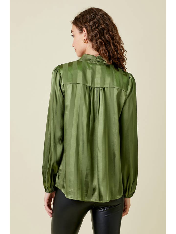 Mystree - Wholesale Blouse - Women's - 60325 Flowy Striped Blouse12