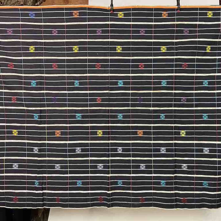 Finest Quality Baule African Cloth Textile "Wrapper" | 63 x 47" for wholesale by The Niger Bend