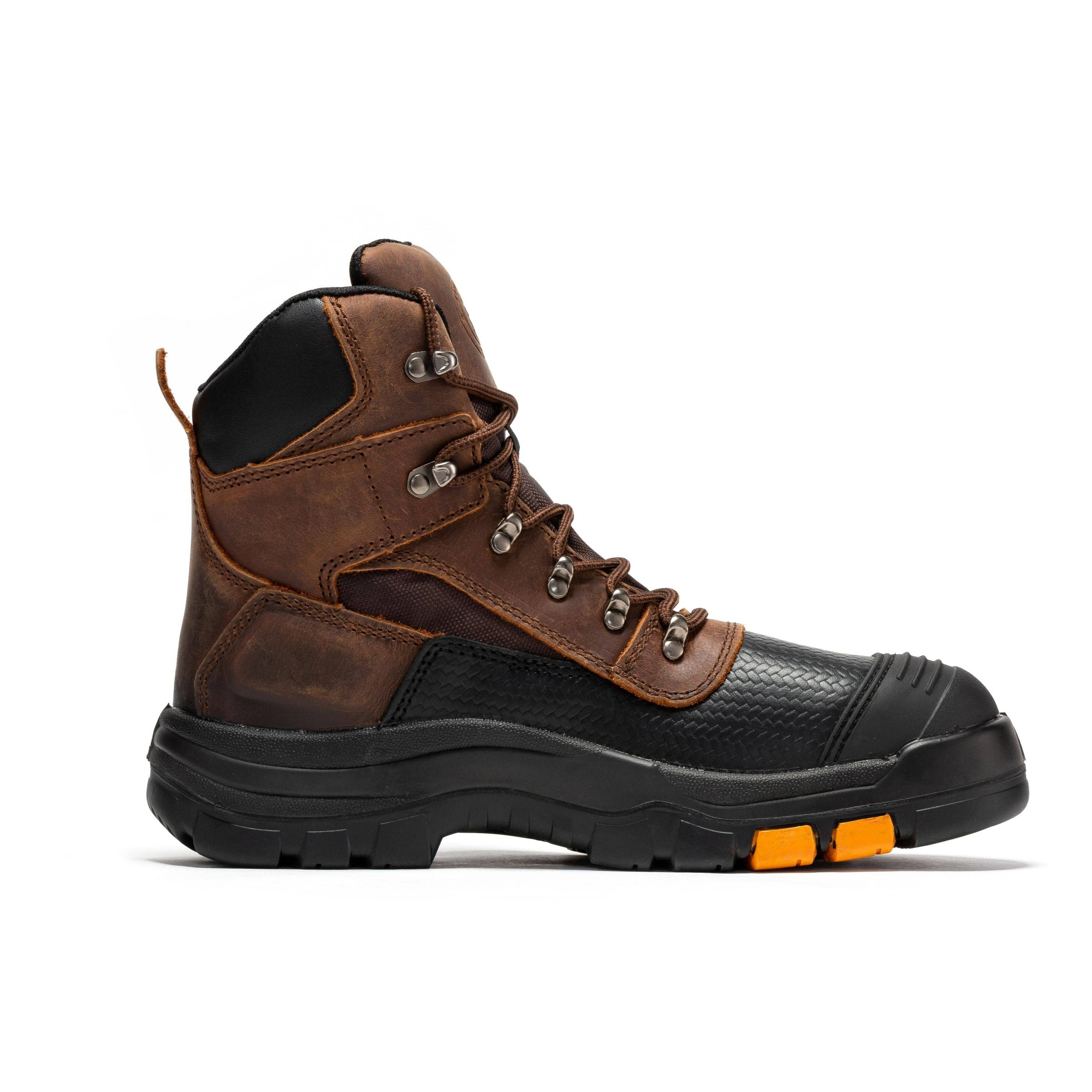 Rock Rooster Footwear - Wholesale Boots - Unisex - ROCKROOSTER Sedona 6 Inch Waterproof Steel Toe Leather Work Boots AK2164