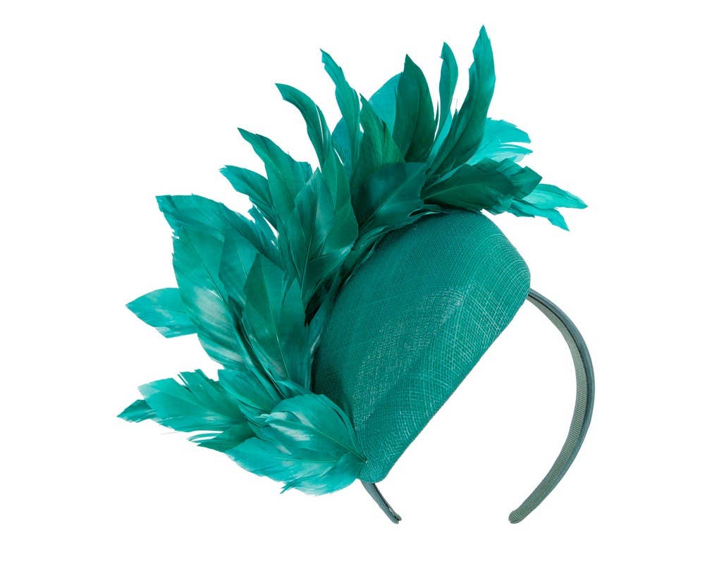Max Alexander by Cupids Millinery Melbourne - Wholesale Fascinator Hat - Women's - Spring racing pillbox with feathers by Fillies Collection15