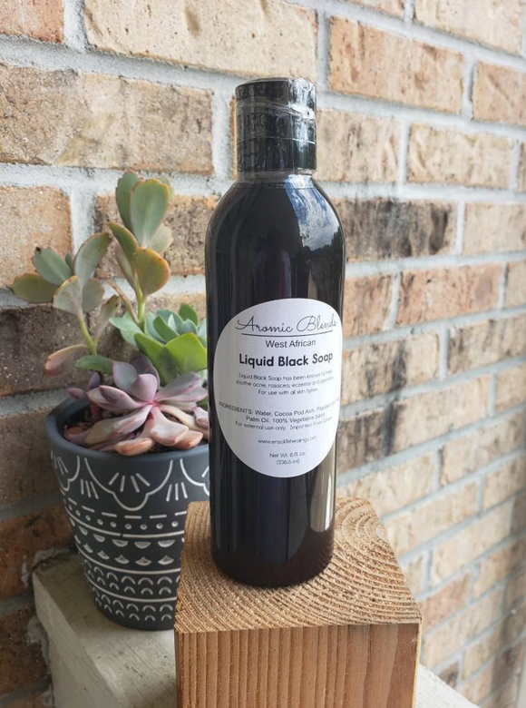 The Treasure Chest Gifts & More - Wholesale Body Wash/Shower Gel - Premium African Liquid Black Soap (Organic)1