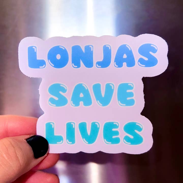 Two And A Half Street – Großhandel Aufkleber – Aufkleber "Lonjas retten Leben"0