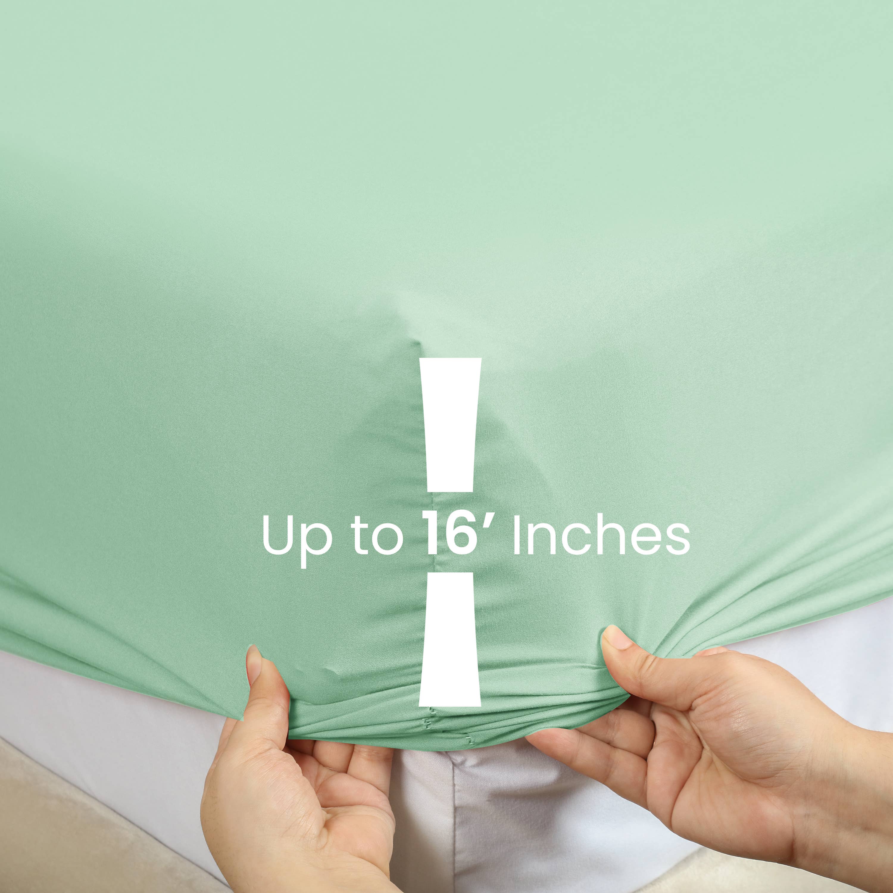 Cottonpassion_US - Vente Draps-housses - Draps-housses en microfibre douce avec bonnets extra profonds jusqu'à 40,6 cm38