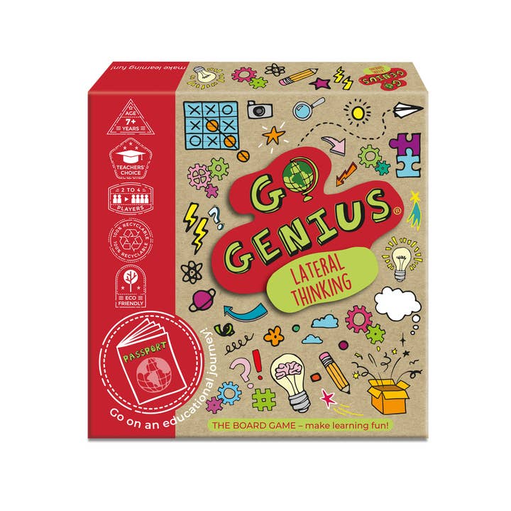 Board game Go Genius Lateral Thinking by Whiz Kid Games for wholesale by Whiz Kid Games