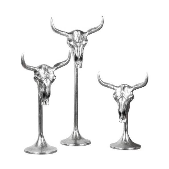 Support tête de taureau en aluminium taille S, M et L pour la vente par Michael & Philipp Noll e. K.