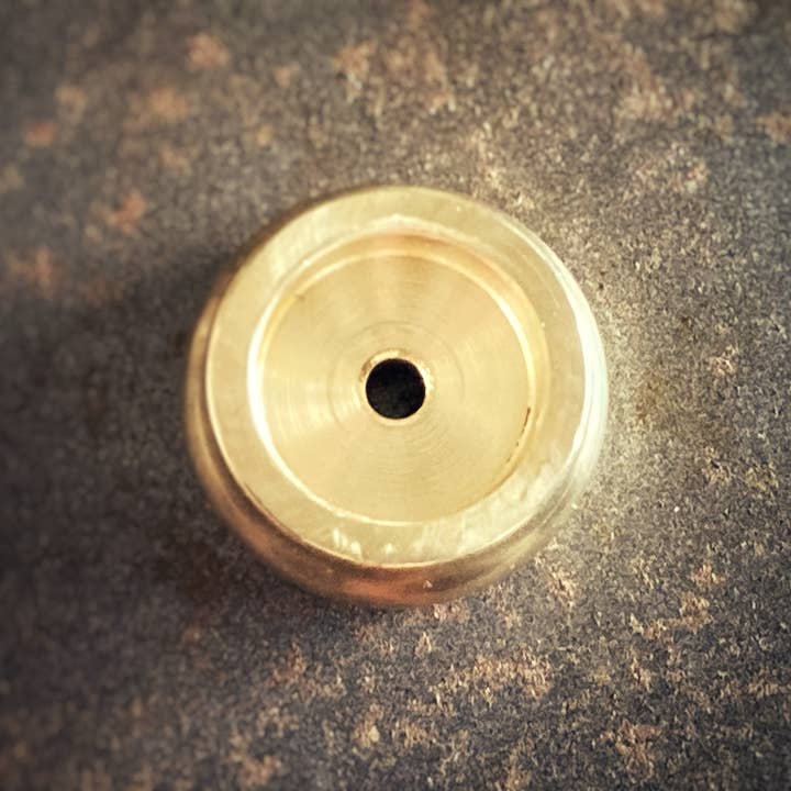 Revelrie Arts - Wholesale Incense Holder - Small Brass Cone Incense Holder2