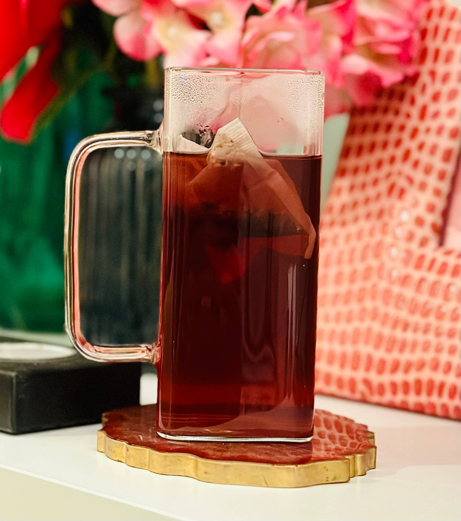 Subli Vinyl Blanks – wholesale Dricksglas och koppar – Square Libbey-glas med bambulock och sugrör3