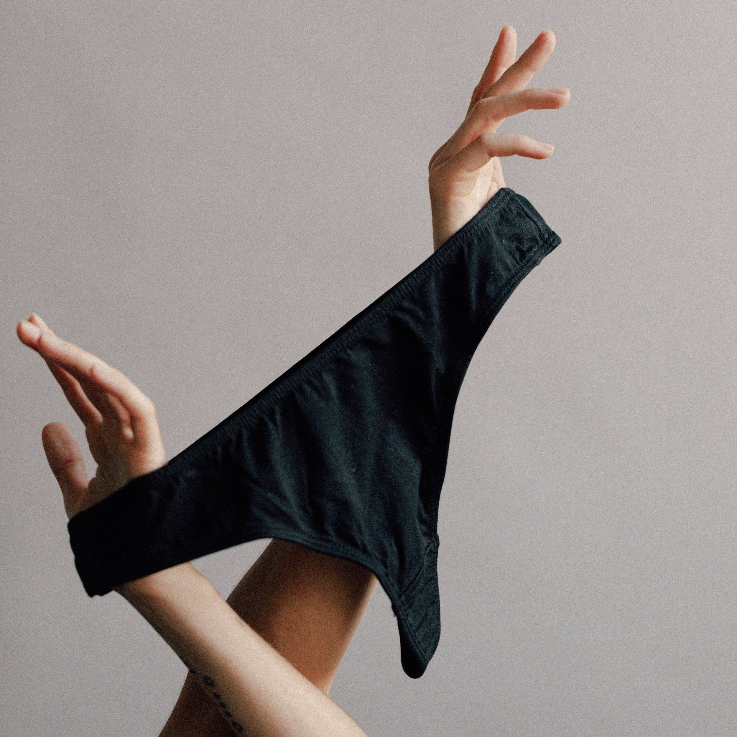 KENT - Wholesale Underwear - Women's - Women's Organic Cotton Thong (Plastic-Free)6