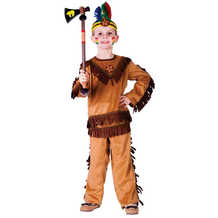 Dress Up America - Vente Déguisement – enfant - Costume de guerrier indien pour garçon