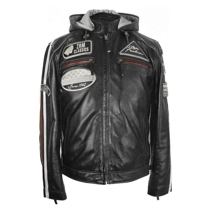 Zerimar Genuine Leather Jacket-Stylish Biker Jacket for Men for wholesale by Zerimar 1942