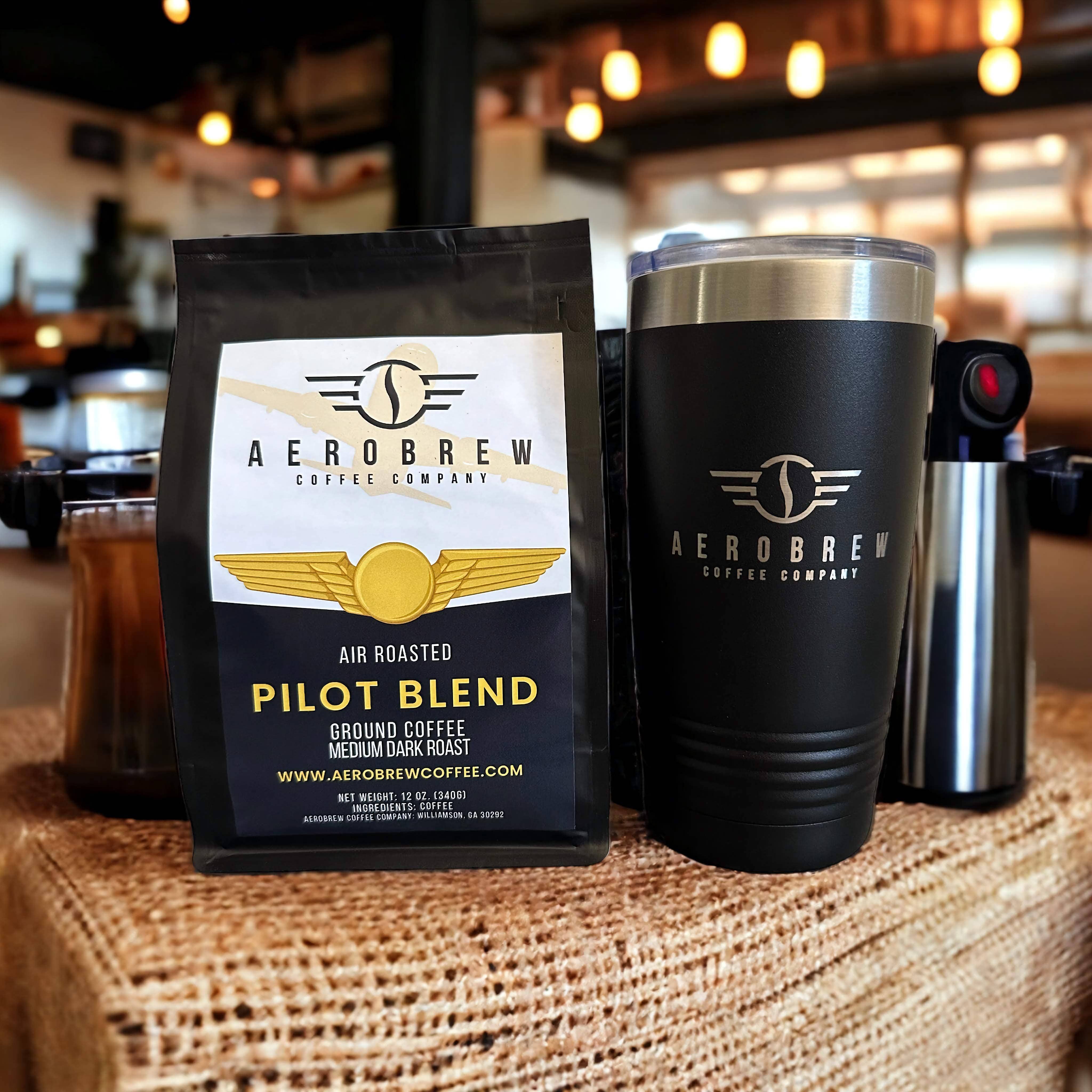 Aerobrew Coffee Company - Wholesale Coffee Beans - Pilot Blend Coffee (Medium/Dark)2