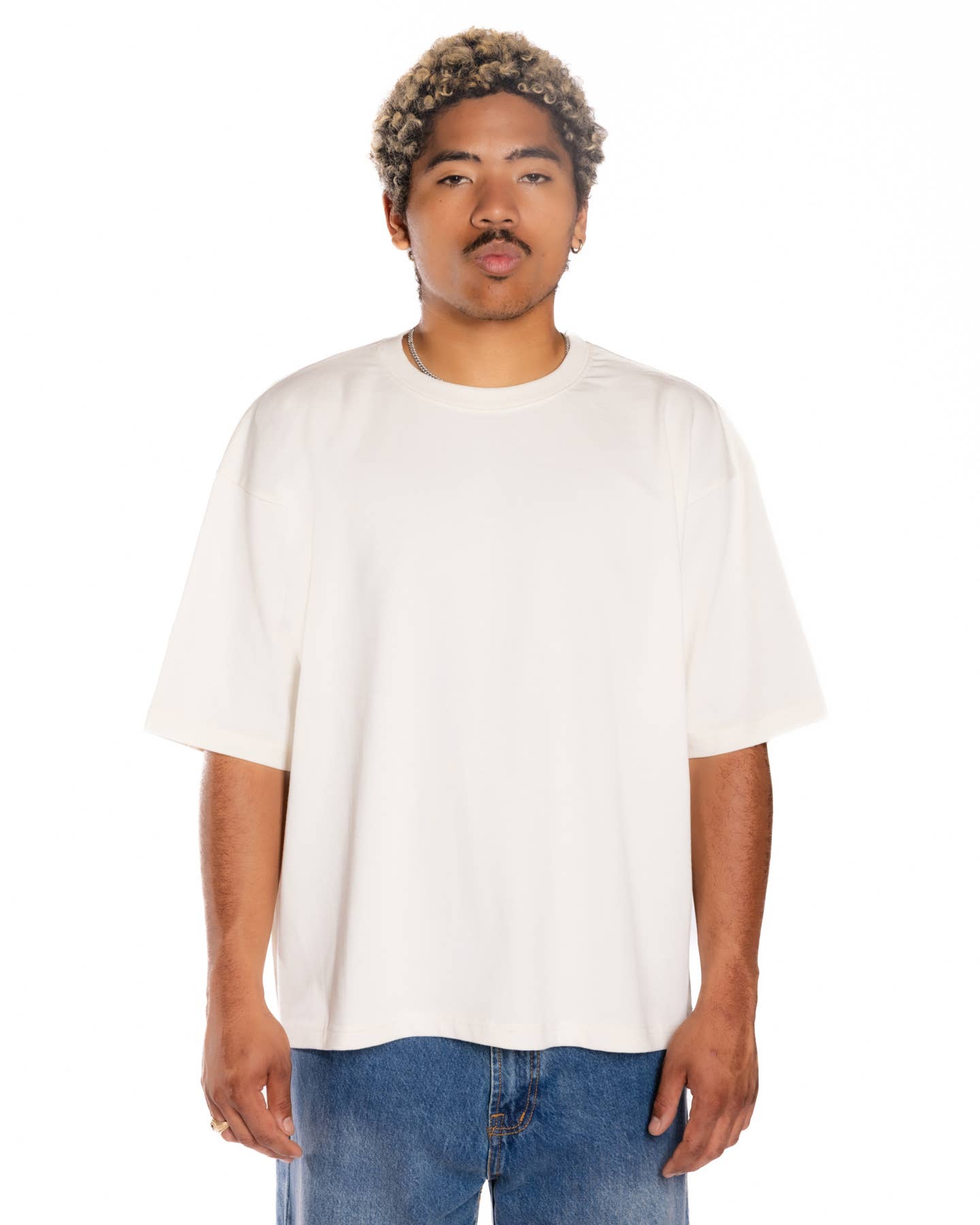Generation XYZ - Wholesale T-Shirt - Men's - Premium Crop Boxy T-Shirt [HF-1510]8