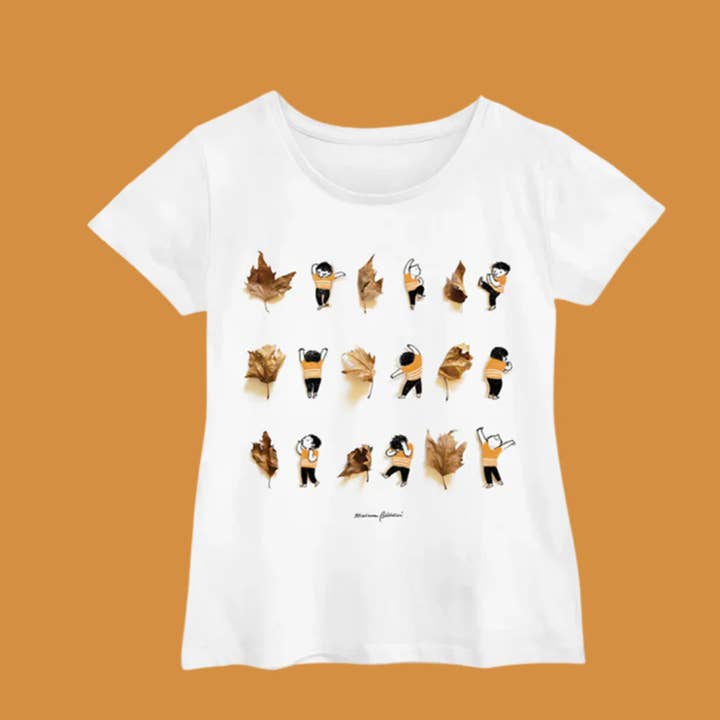 Yellow Leaves T-shirt for wholesale by Hop!
