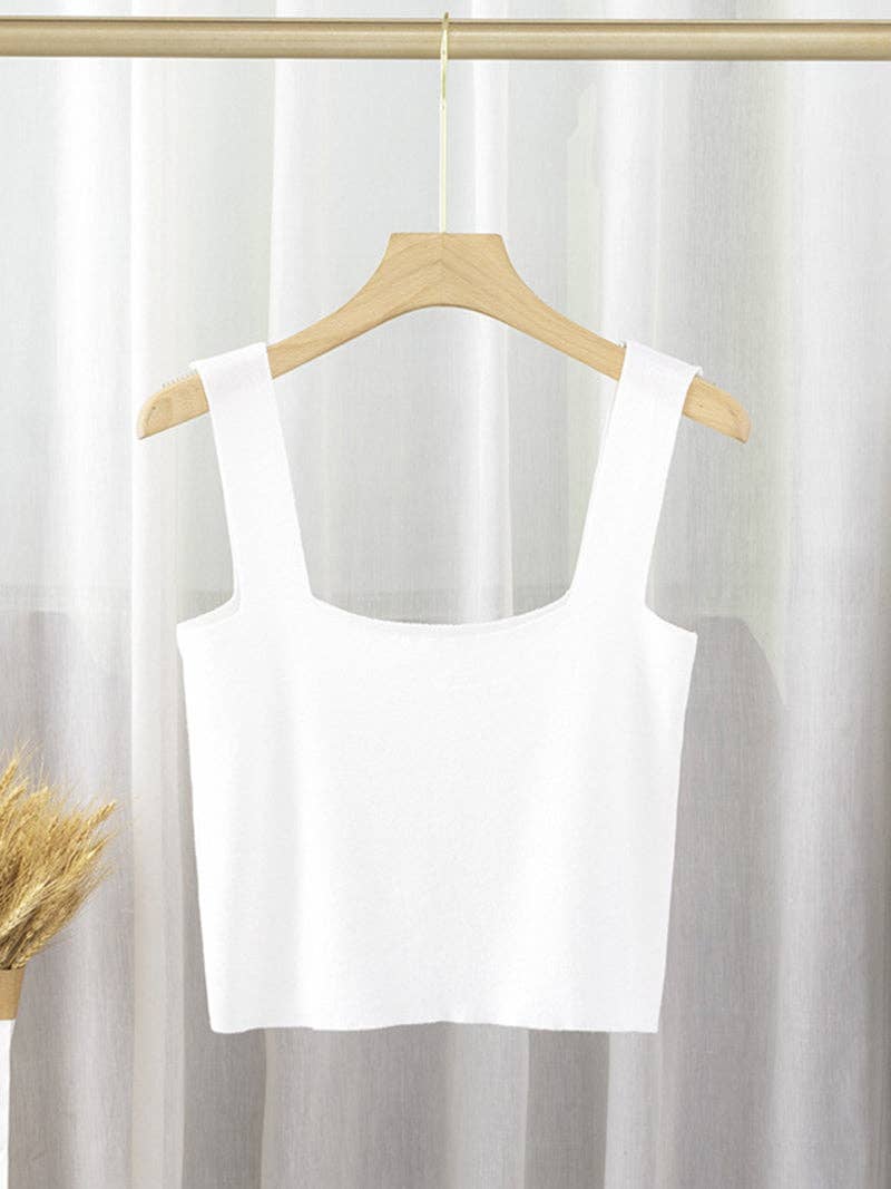 safistyle - Wholesale Tank Top - Women's - Square Neck Crop Top12