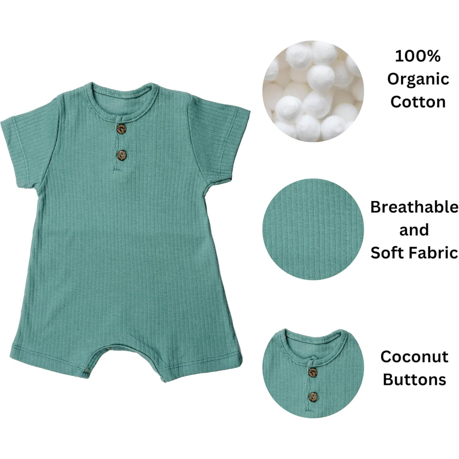 Himmelberg Baby - Wholesale Bodysuit (Non-Footed) - Baby - Organic Cotton Ribbed Rompers for Newborns10