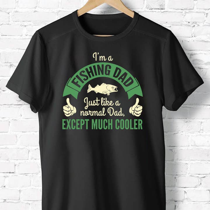 I'm A Fishing Dad Shirt, Fisherman Gift, Fish Hook Gift for wholesale by EagleAceApparel