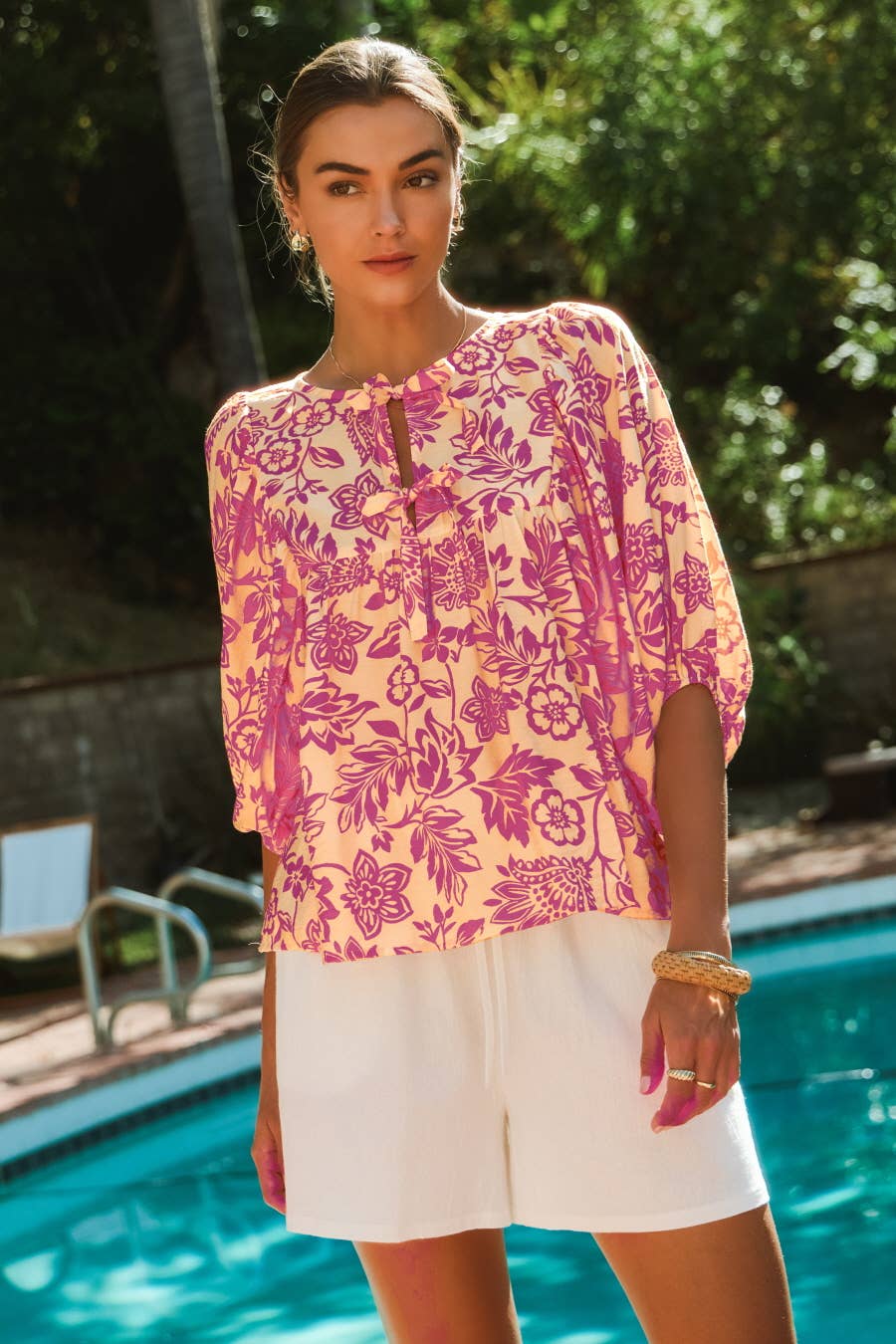 Oddi – Blusa - Mulher por atacado – Blusa Estampada Boho1