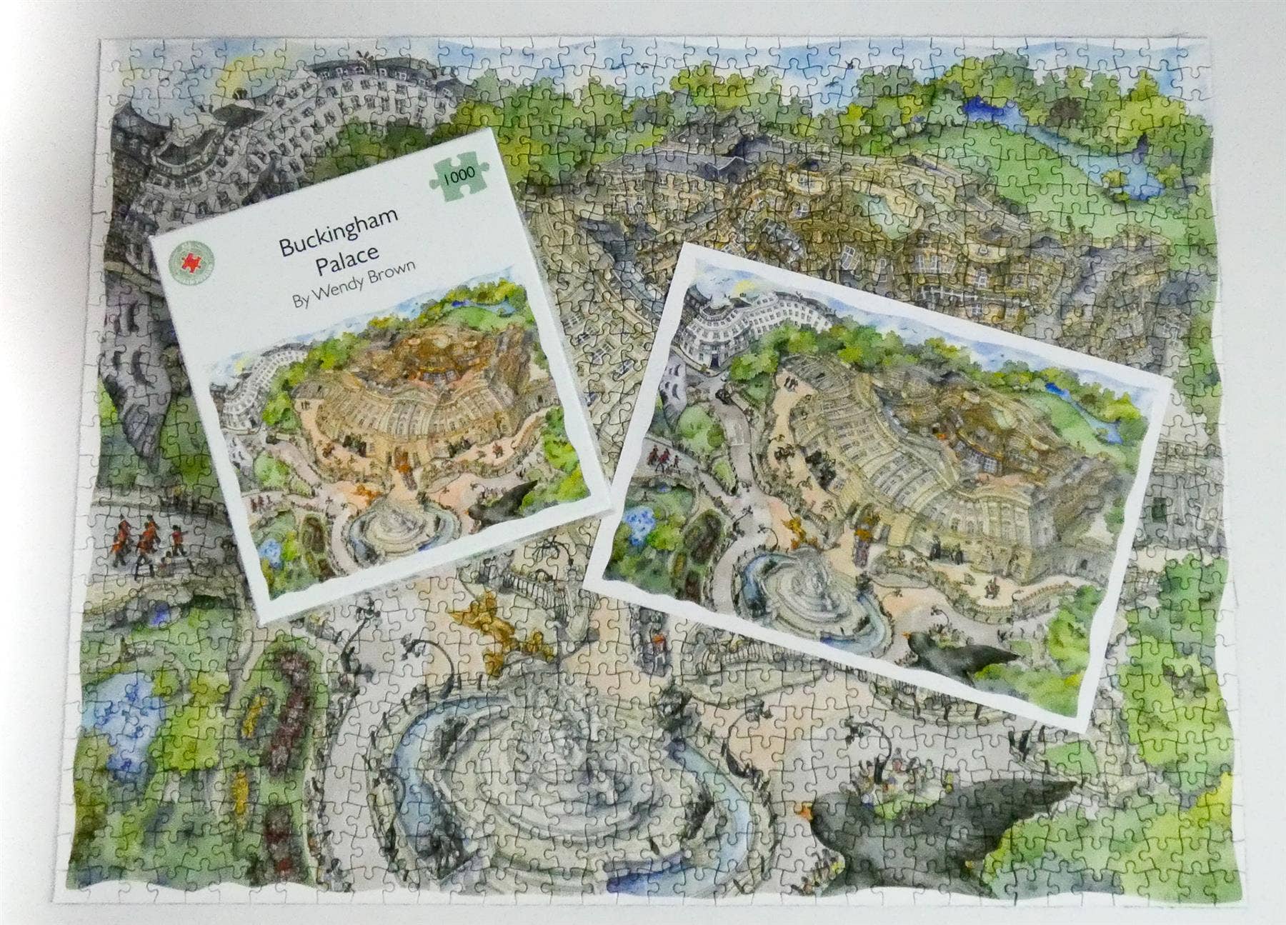 All Jigsaw Puzzles - Venta al por mayor Puzle - Adultos - Rompecabezas de 1000 piezas con diseño de Wendy Brown del Palacio de Buckingham4