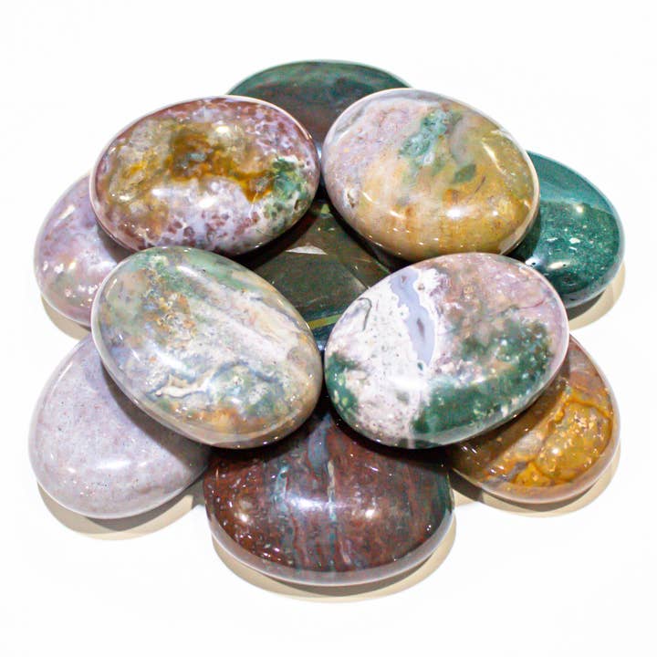 Coussins Ocean Jasper pour la vente par Quasar Gems USA