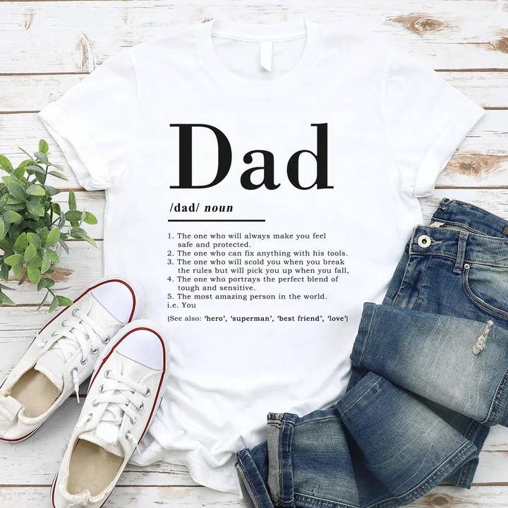 Dad Definition Shirt, Fathers Day Shirt, Best Dad Gifts for wholesale by EagleAceApparel