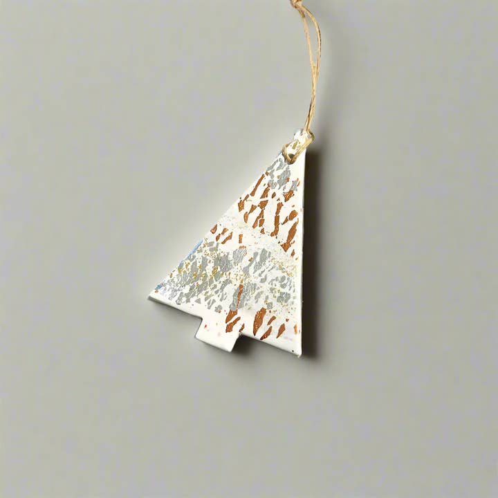 Enfeite de Natal em Forma de Árvore Feito à Mão por atacado de Sassy Sacha Jewelry