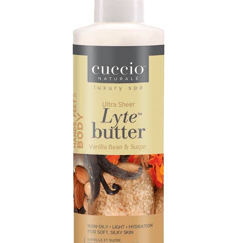 cuccio Lyte Body Butter Vanilla Bean Sugar 226g für den Großhandel von HOLLYWOOD NAILS