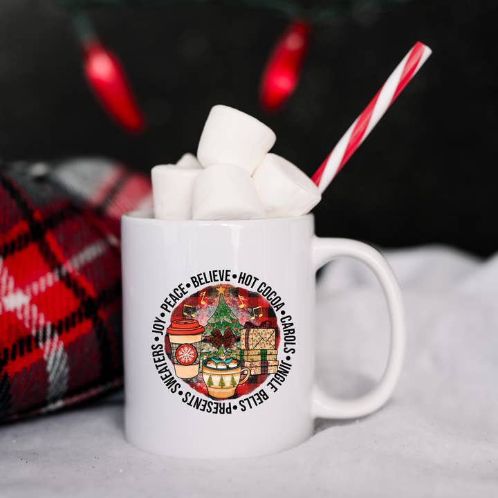 Kerstmok Believe Design voor wholesale door UNIQUE CREATION 4U, LLC