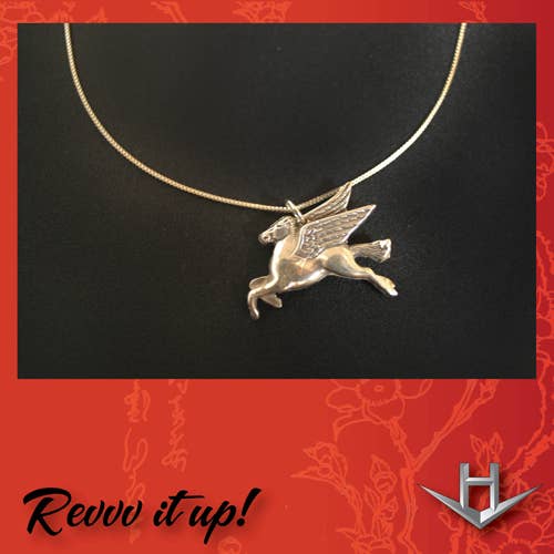 Hi Octane | SilverBotanica – Colar pingente/pendente por atacado – Pingente Cavalo Alado Pegasus “Mobil”1