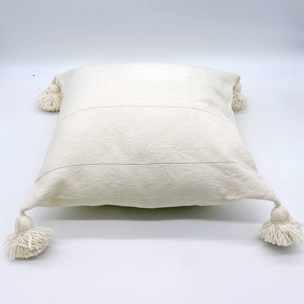 marrakeshop – wholesale Throw pillow cover – Moroccan Pillow Cushion With Pom Pom Tassel24
