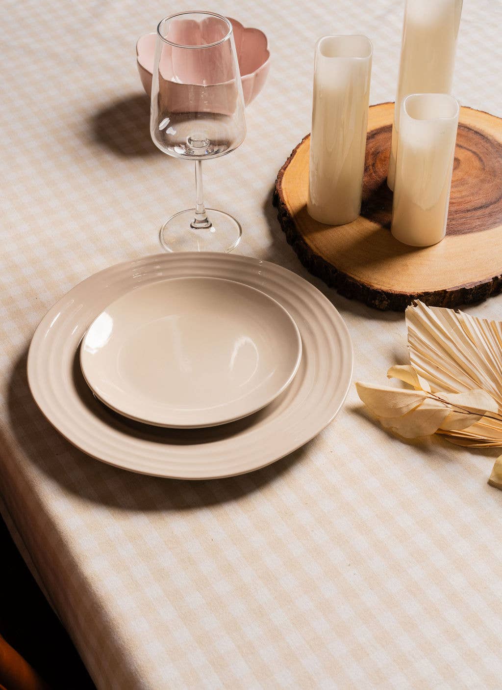 Fabstyles - Vente Nappes - NAPPE VICHY À CARREAUX30