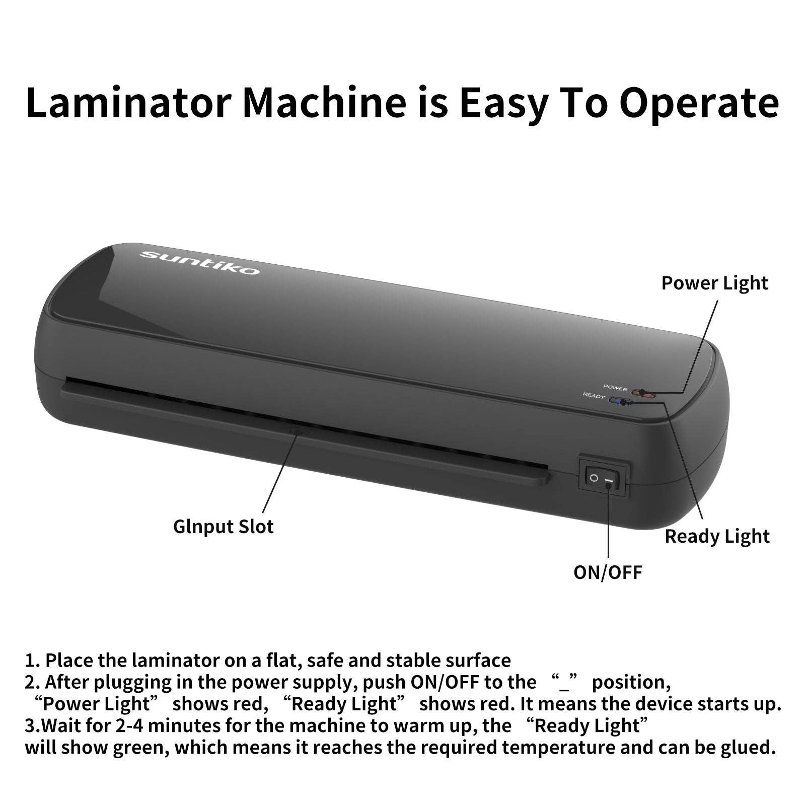 Hard Rock Health Stores - Wholesale Kitchen Appliance - Laminator Machine with Quick Warm Up, Fast Laminating Documentation and Photos4