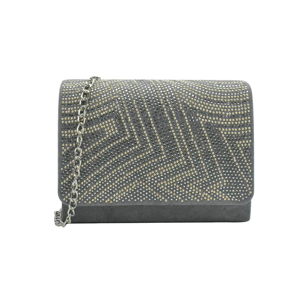 Belle Trading Ltd - Wholesale Clutch Bag - Women's - Alice Art Deco Inspired Jewelled Clutch Bag with Chain Strap12