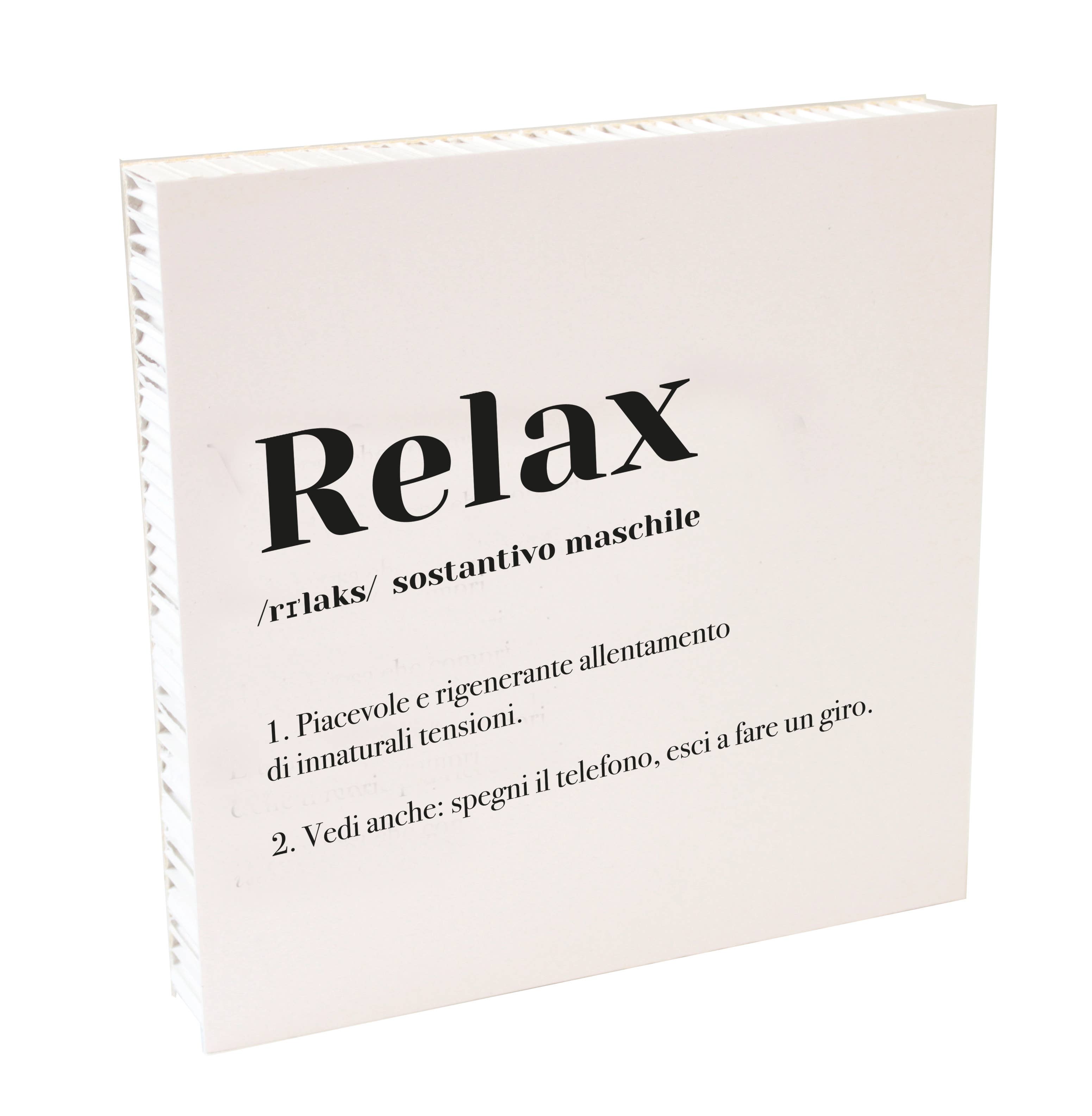 Essent-ial - Wholesale Art Print - Relax White Tile 20x20, Black With Hole and Stamp0