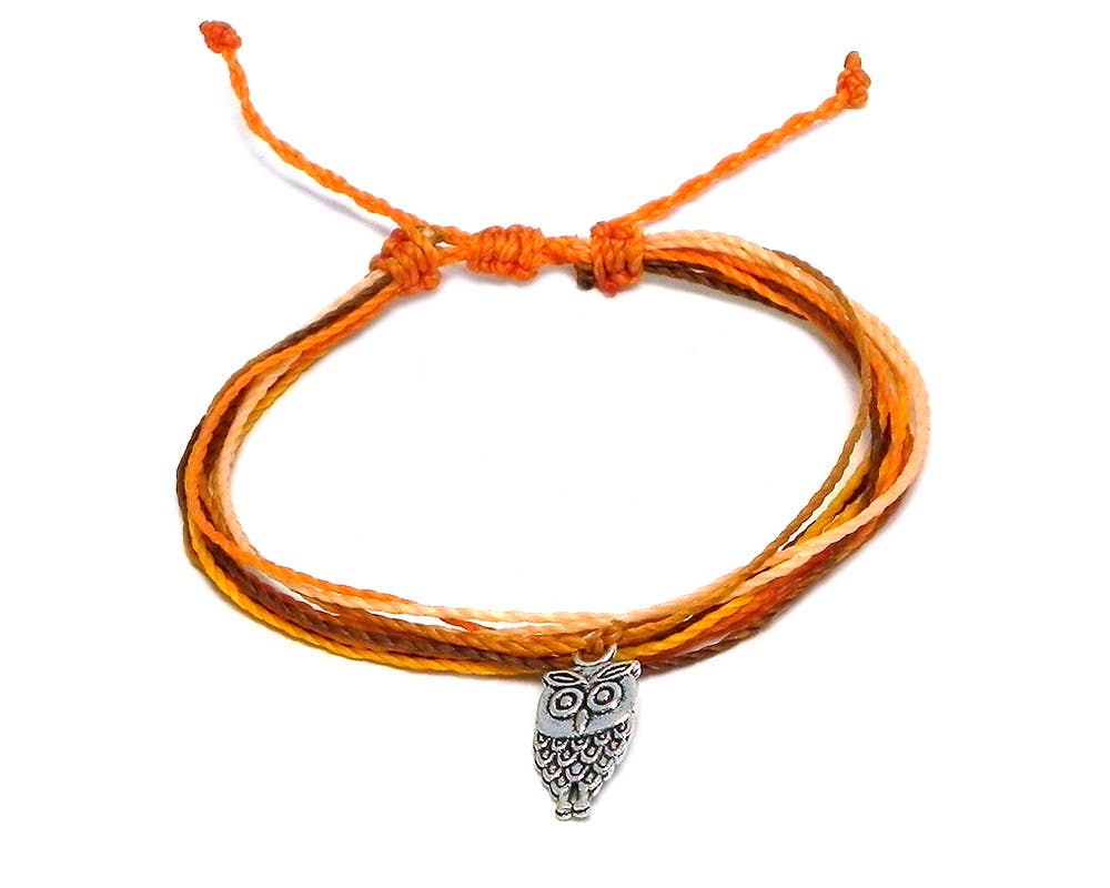 Pichincha - Wholesale Charm/Dangle Bracelet - Metal Charm Multi Strand String Pull Tie Bracelet6