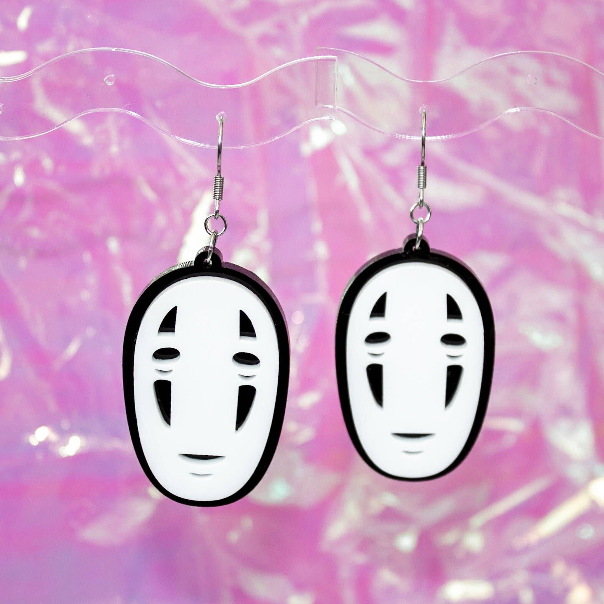 Kitschy - Wholesale Dangle Earrings - No Face Earrings Laser Cut Acrylic4